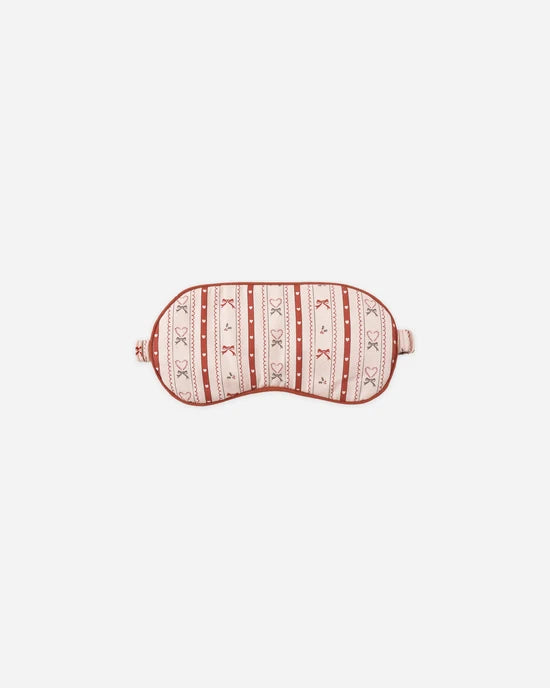 Rylee + Cru Sleep Mask Candy- Cane Lane
