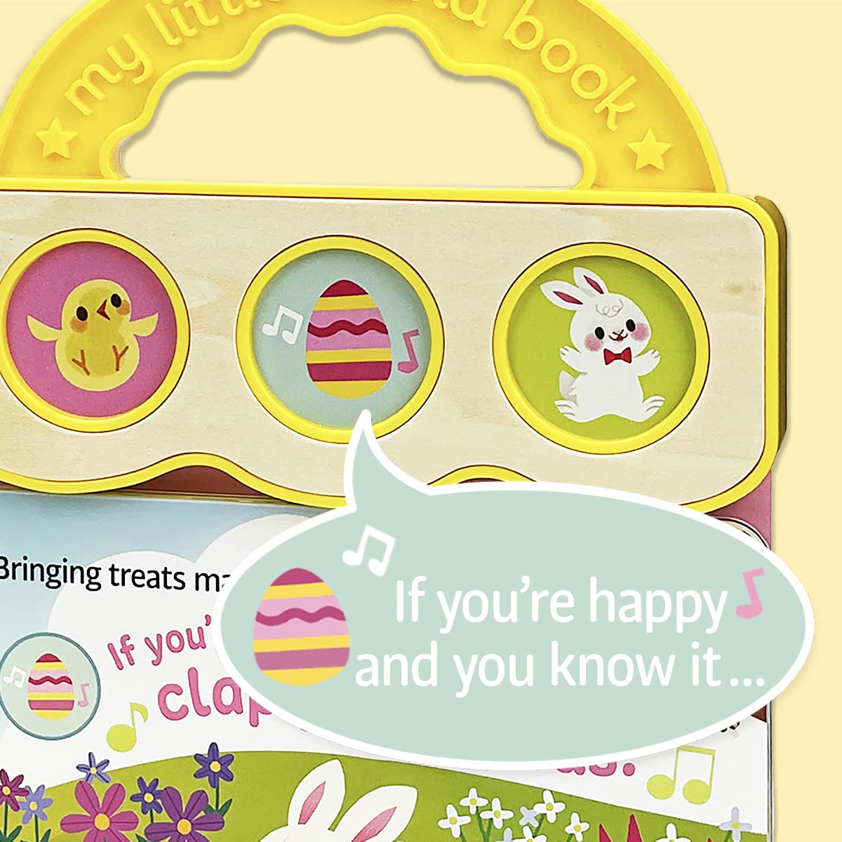 Happy Easter, Bunny! 3-Button Sound Board Book for Babies and Toddlers - Cottage Door Press