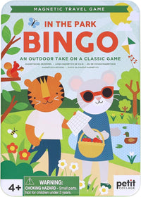 Petit Collage Bingo In the Park Magnetic Travel Game