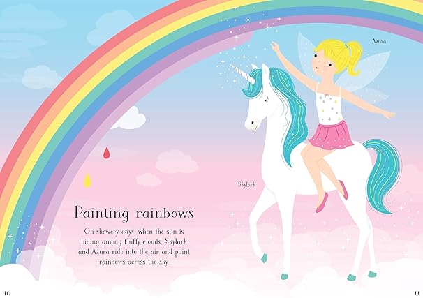 Little Sticker Dolly Dressing Unicorns Usborne Activities