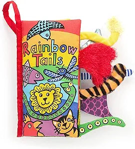 Jellycat Rainbow Tails Book