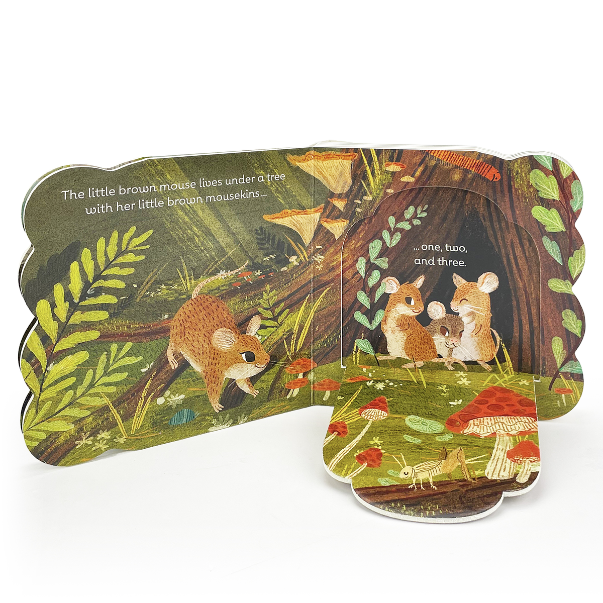 Cottage Door Press - Little Brown Mouse Interactive Lift-a-Flap Board Book