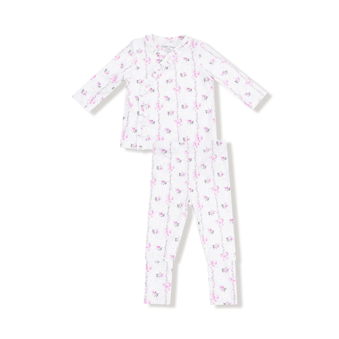 Angel Dear Take Me Home Set II Dainty Buds and Bows Stripe