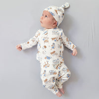 Angel Dear Football Nursery Take Me Home Set with Convertible Pant