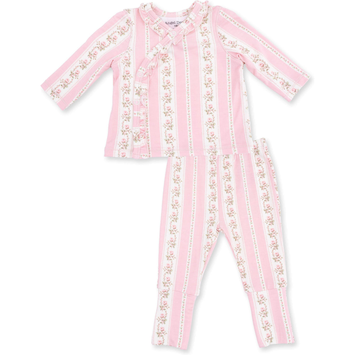 Angel Dear Antoinette Stripe Take Me Home Set with Convertible Pant