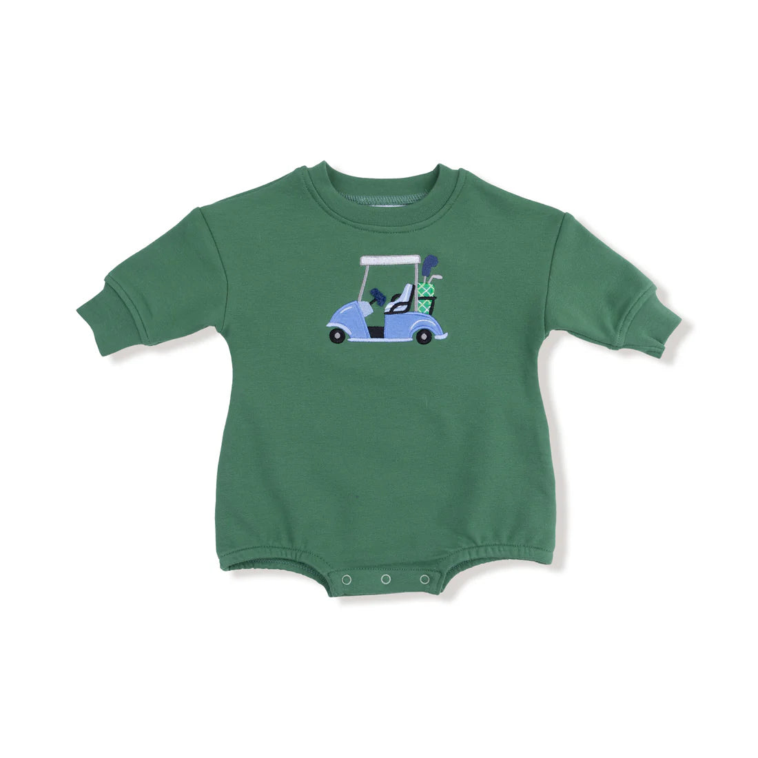 Angel Dear Green Golf Sweatshirt Bubble