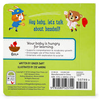 Cottage Door Press - Let's Play Baseball Lift-a-Flap Sports Board Book
