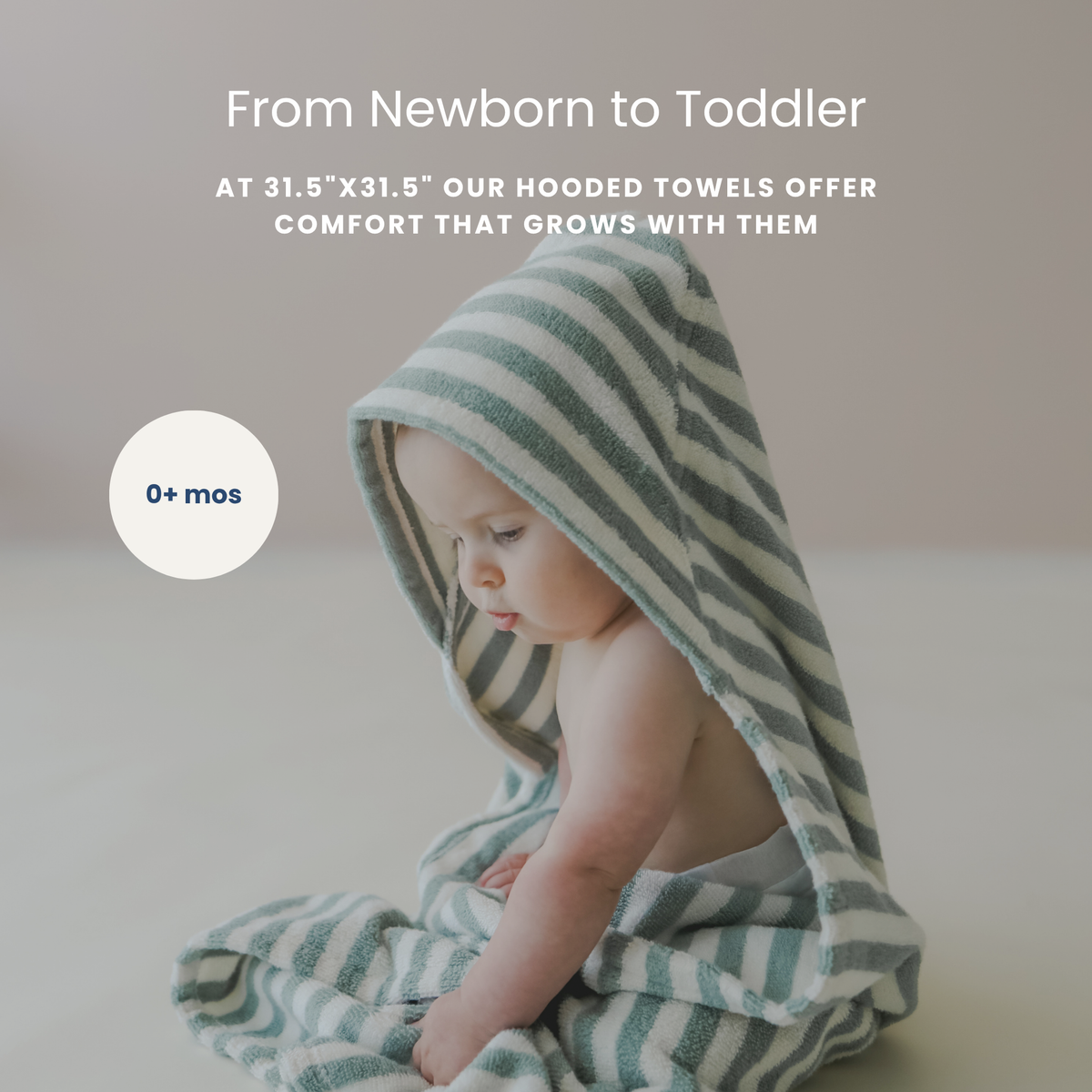Snuggle Me Organic - Hooded Towel | Slate