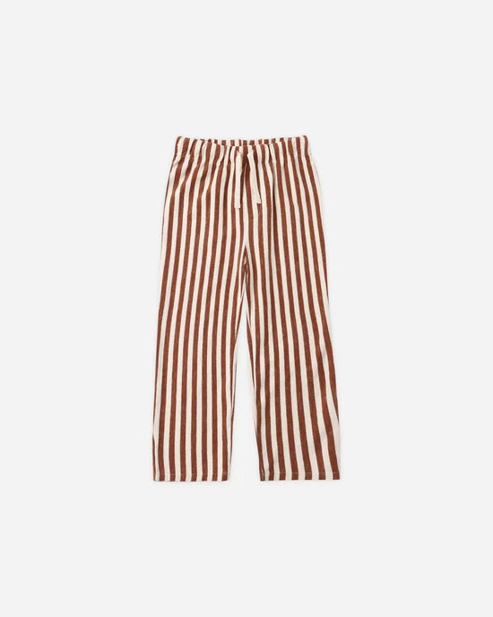 Rylee + Cru Rory Pant- Brick Stripe