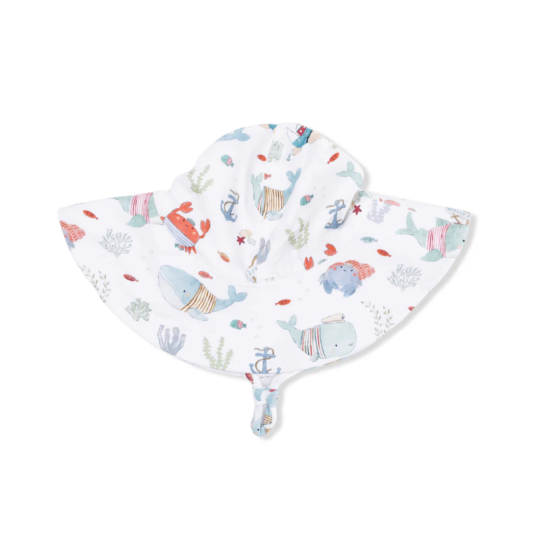 Angel Dear Sailor Sea Creatures - Wide Brim Sun Hat