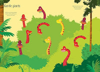 Usborne Little First Stickers Dinosaurs Activity Book