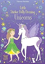 Little Sticker Dolly Dressing Unicorns Usborne Activities