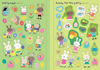 Usborne Little First Stickers Easter Bunnies Activity Book