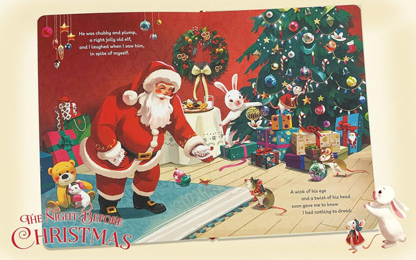 The Night Before Christmas Cottage Door Press Illustrated by Sara Gianassi