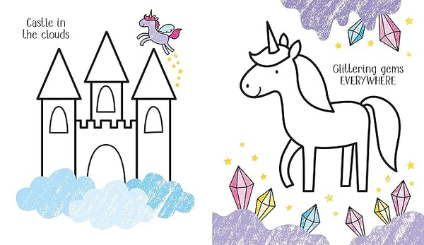 Usborne Little Coloring Unicorns