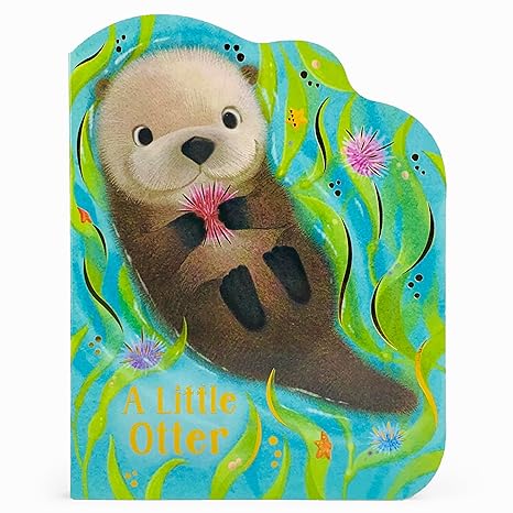 A Little Otter Board book by Rosalee Wren - Cottage Door Press