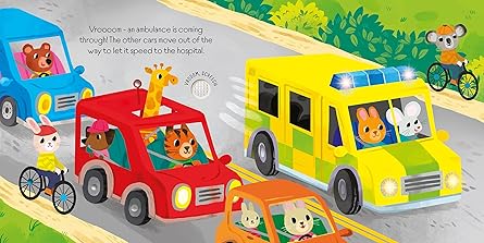 Lights and Sounds Emergency Vehicles Usborne Books