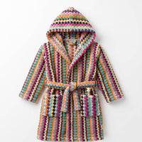 Kalkedon Towels - Pom Pom Bathrobe for Kids