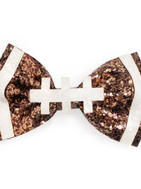 Sweet Winks Glitter Football Hair Clip