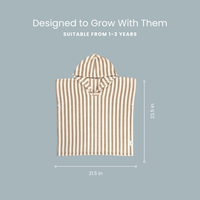 Snuggle Me Organic - Poncho Towel | Birch