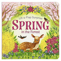 Spring In The Forest Deluxe Lift-a-Flap Book by Rusty Finch