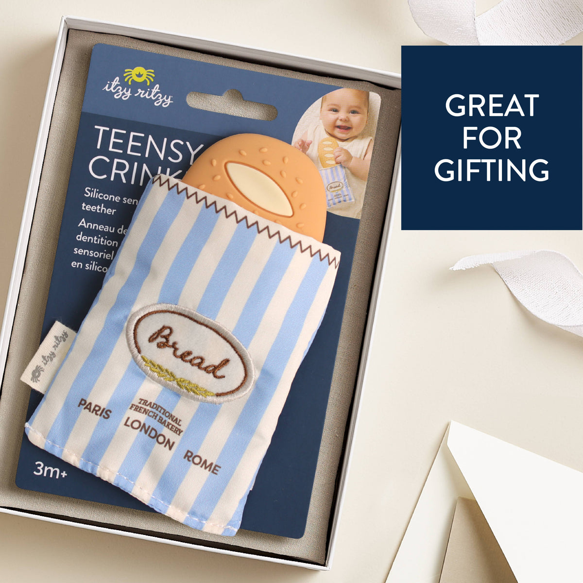Itzy Ritzy - *NEW* Baguette Teensy Crinkle™