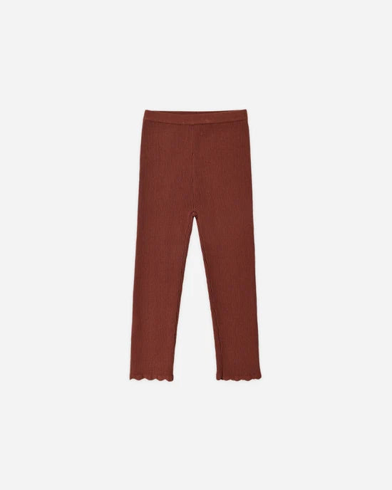 Rylee + Cru Legging- Brick