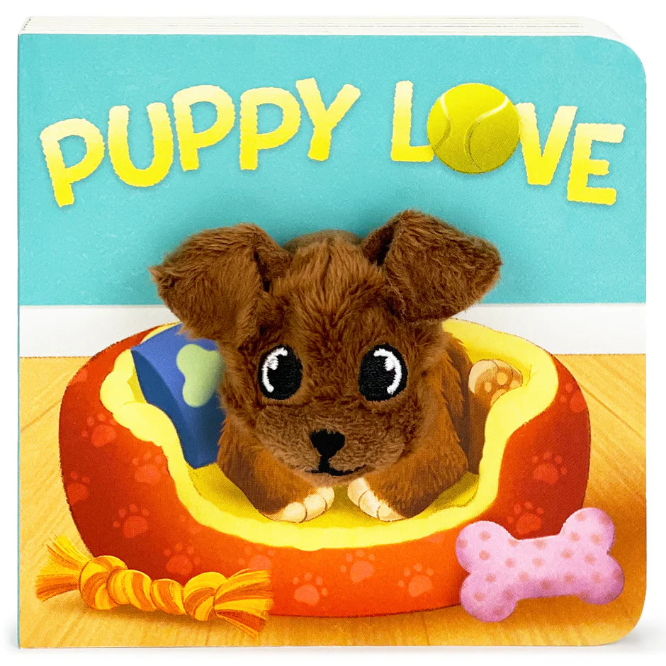 Puppy Love-  Finger Puppet Book for Babies and Toddlers