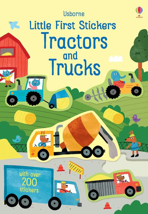 The First Stickers Tractors and Trucks by Usborne Books