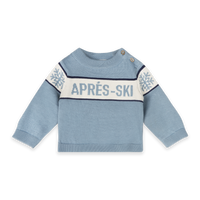 Viverano Organics - Apres Ski Baby Knit Wordy Pullover (Organic Cotton)