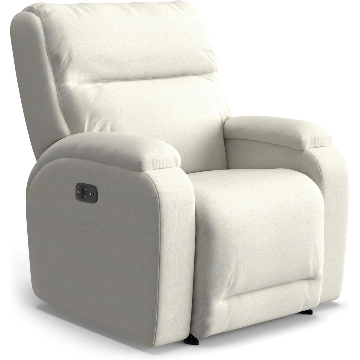 Storytime Maverly Power Cozzia Swivel Glide Recliner with Heat & Massage