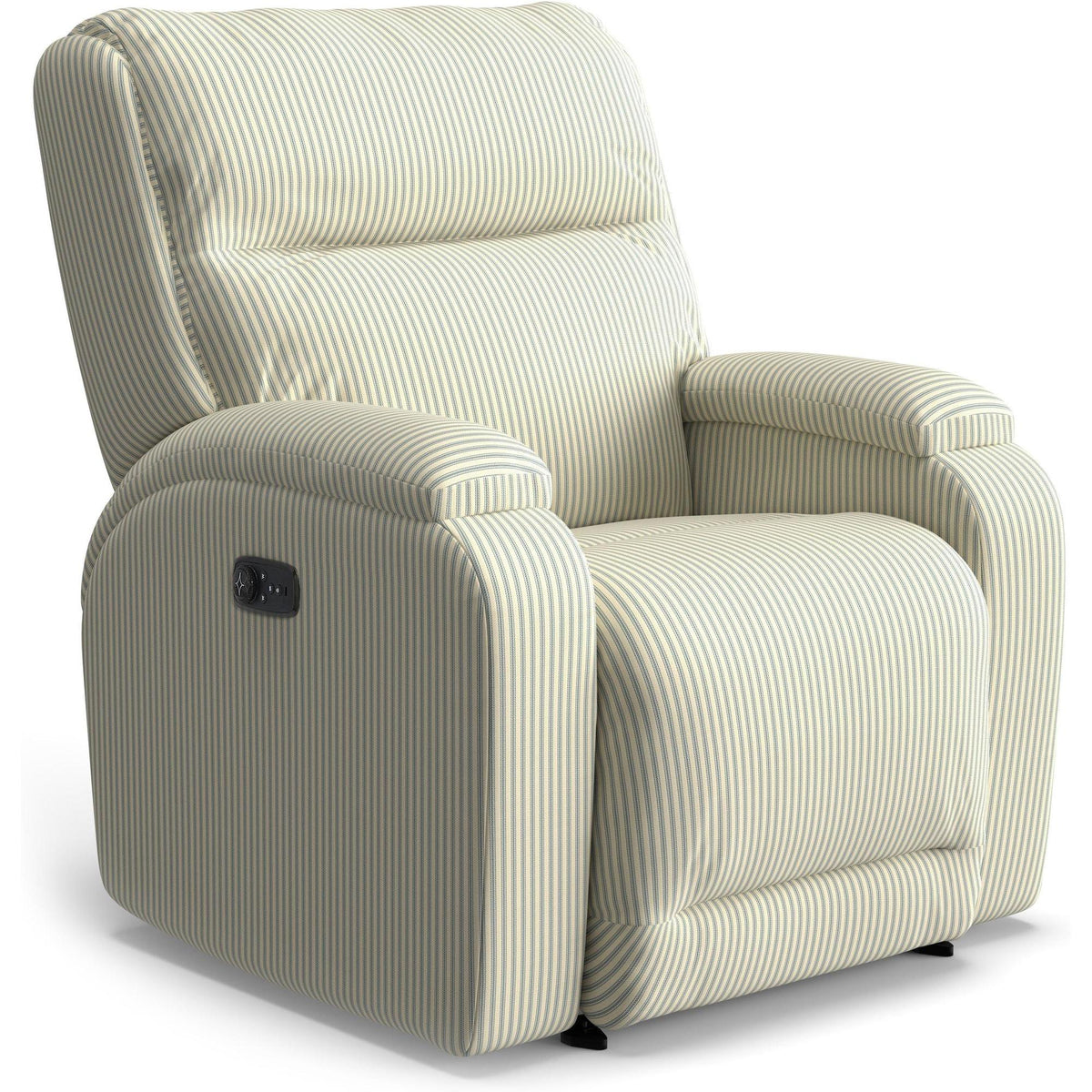 Storytime Maverly Power Cozzia Swivel Glide Recliner with Heat & Massage