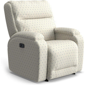 Storytime Maverly Power Cozzia Swivel Glide Recliner with Heat & Massage