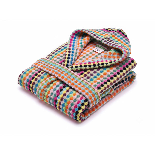 Kalkedon Towels - Pom Pom Bathrobe for Kids