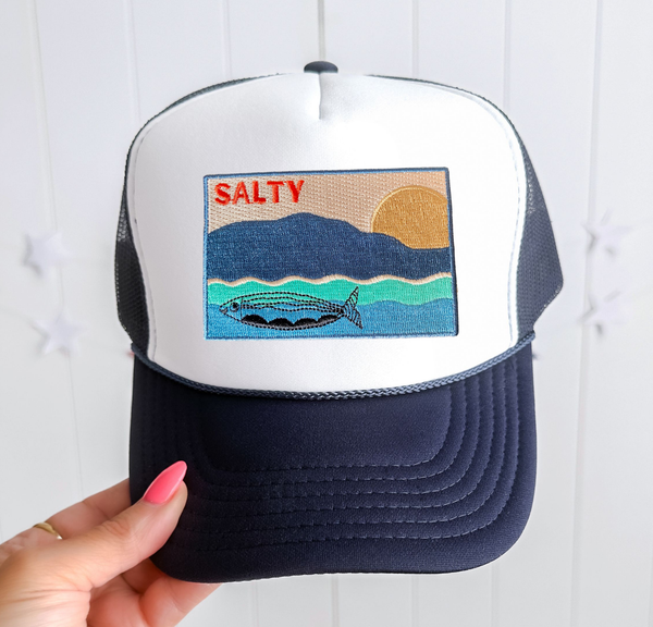 Spruce Seed - Salty Coastal Kids Trucker Hat- Youth + Toddler