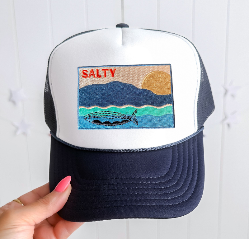 Spruce Seed - Salty Coastal Kids Trucker Hat- Youth + Toddler