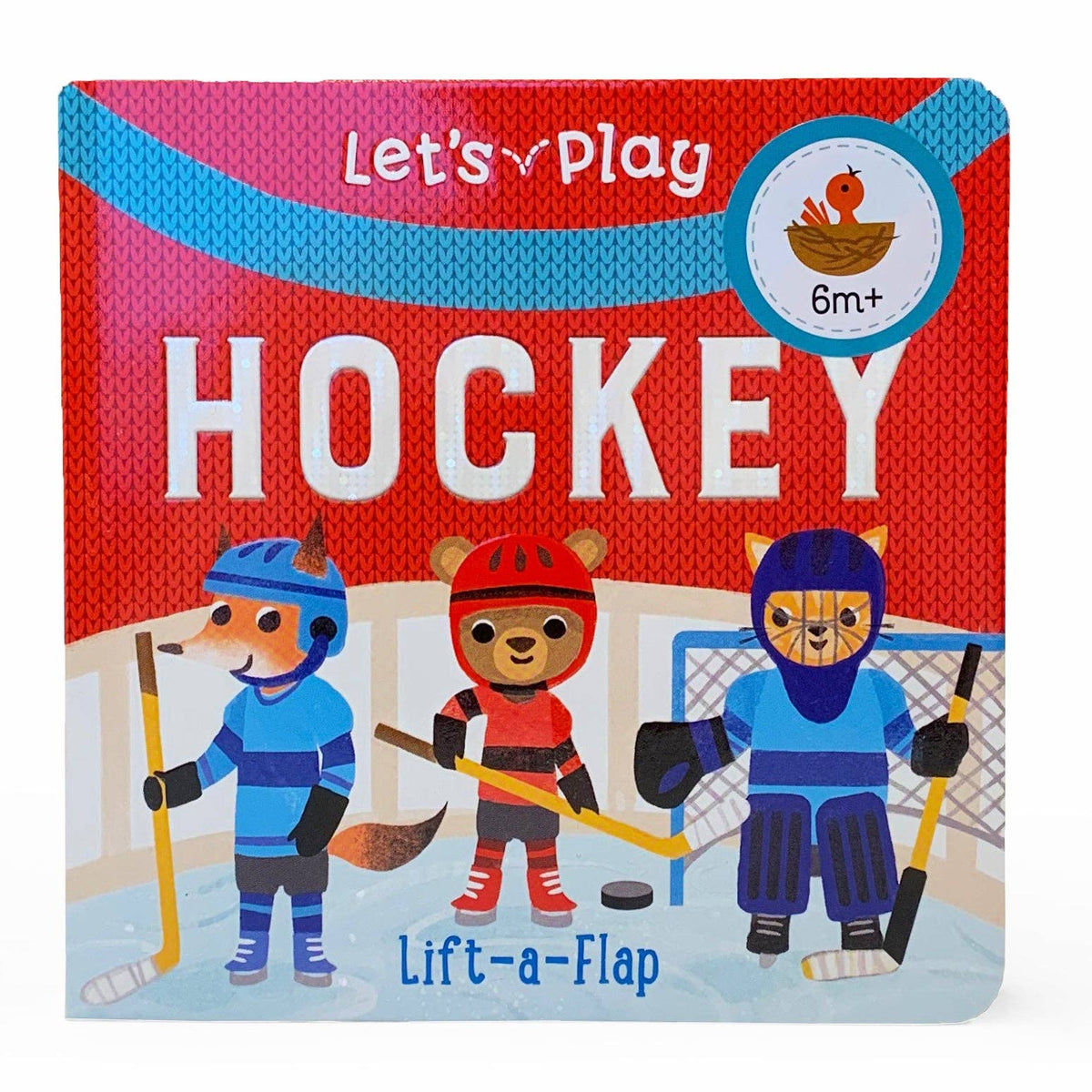 Cottage Door Press - Let's Play Hockey Lift-a-Flap Sports Board Book