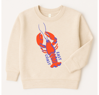 Spruce Seed - Kids Crewneck Sweatshirt- East Coast Lobster