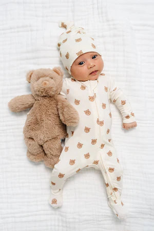 Lou Lou and Company Teddy Zipper Footie