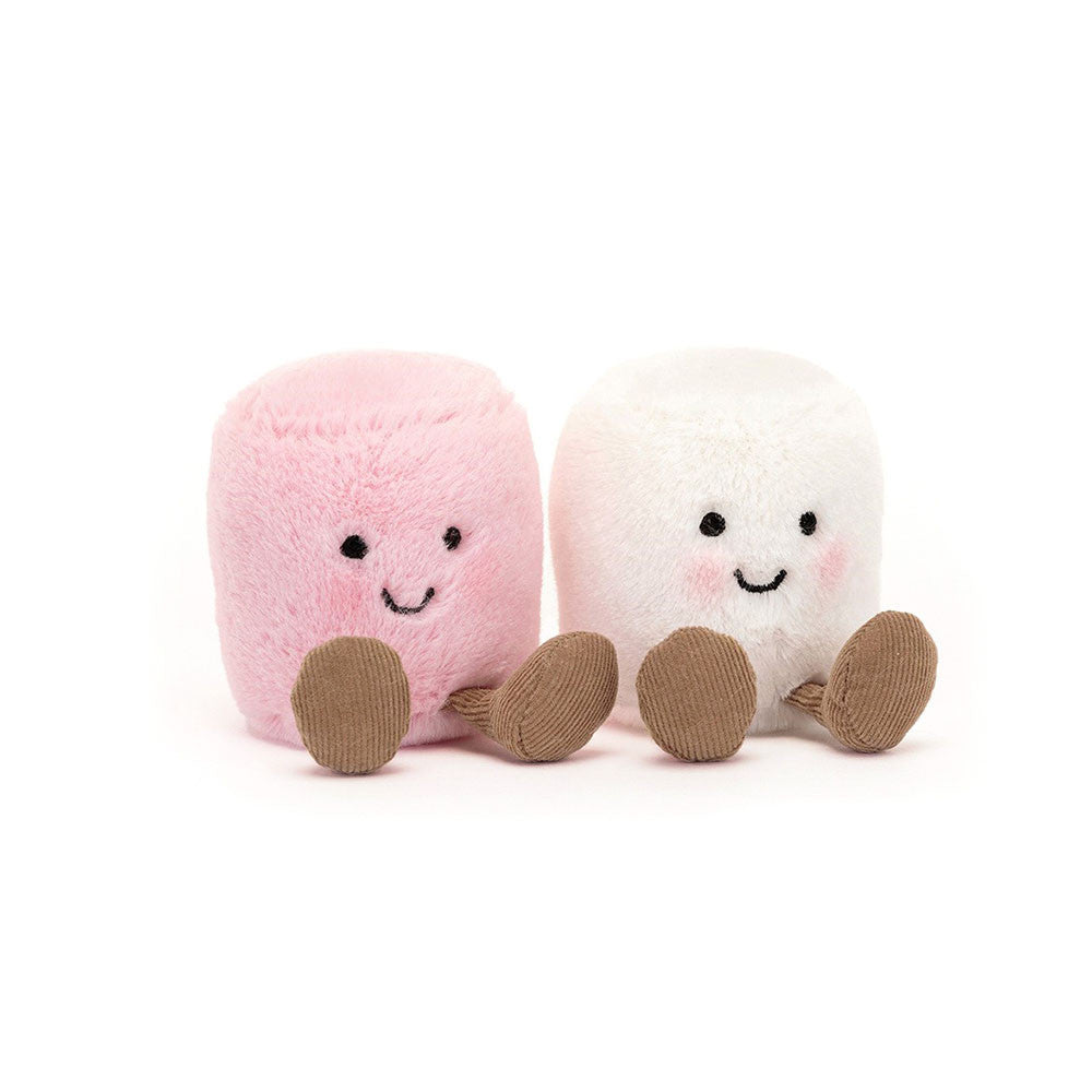 Amuseables Pink and White Marshmallows- Jellycat