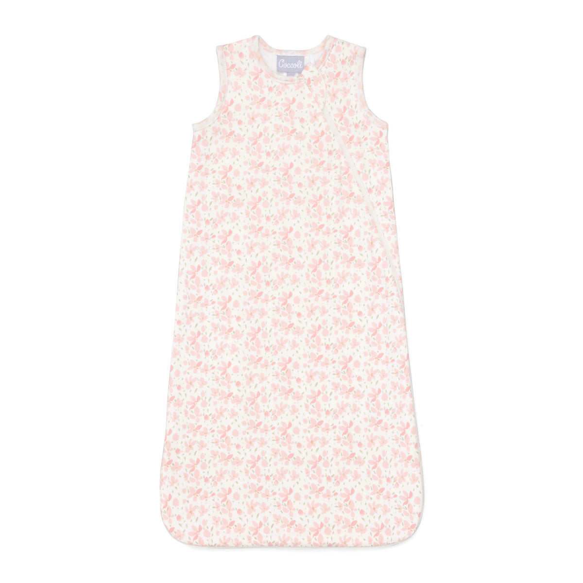 Coccoli Infant Modal Sleepsack 1.5 Togs- Floral on Cream