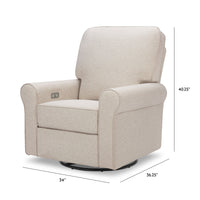 Monogram by Namesake Monroe Power Recliner & Swivel Glider