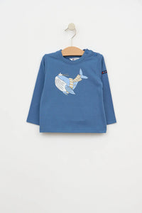 Batela Long Sleeve Whale T-Shirt
