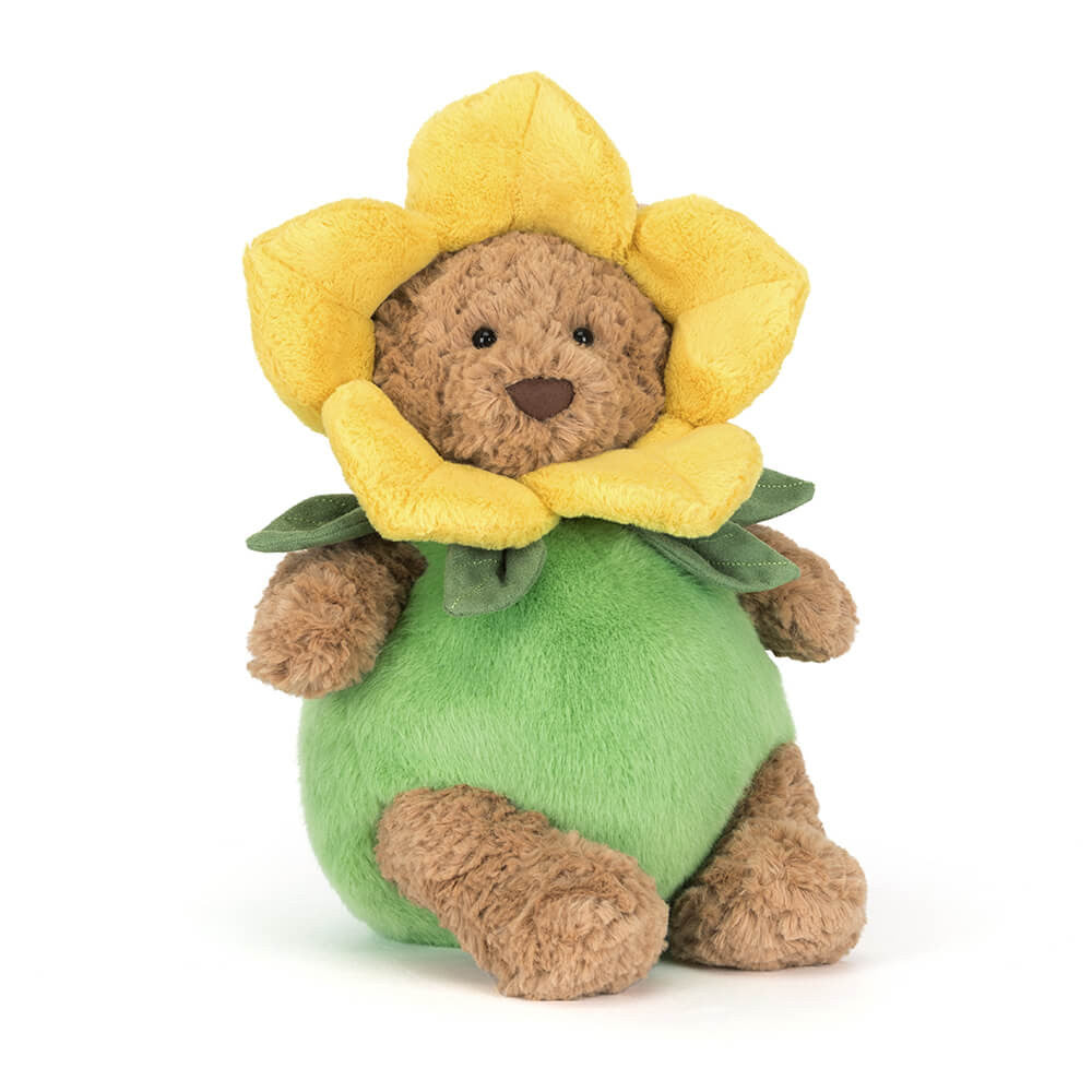 ぬいぐるみ  BartholomewBear Daffodil Outfit Jellycat Bartholomew Bear Daffodil Outfit – Baby Go Round, Inc.