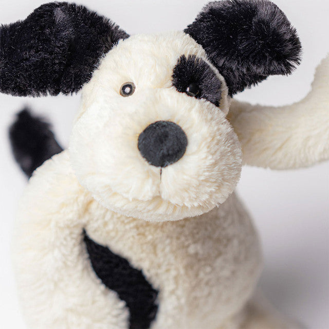 Jellycat Bashful Black & Cream Puppy – Baby Go Round, Inc.