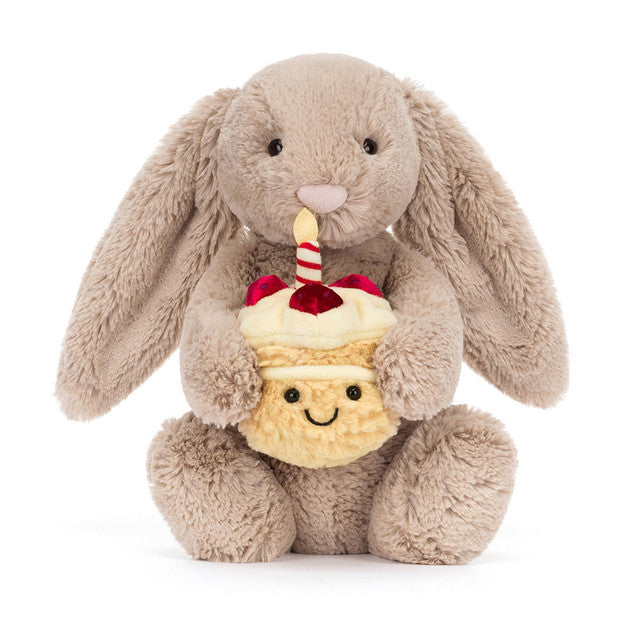 Bashful Beige Bunny 'Birthday' – Baby Go Round, Inc.