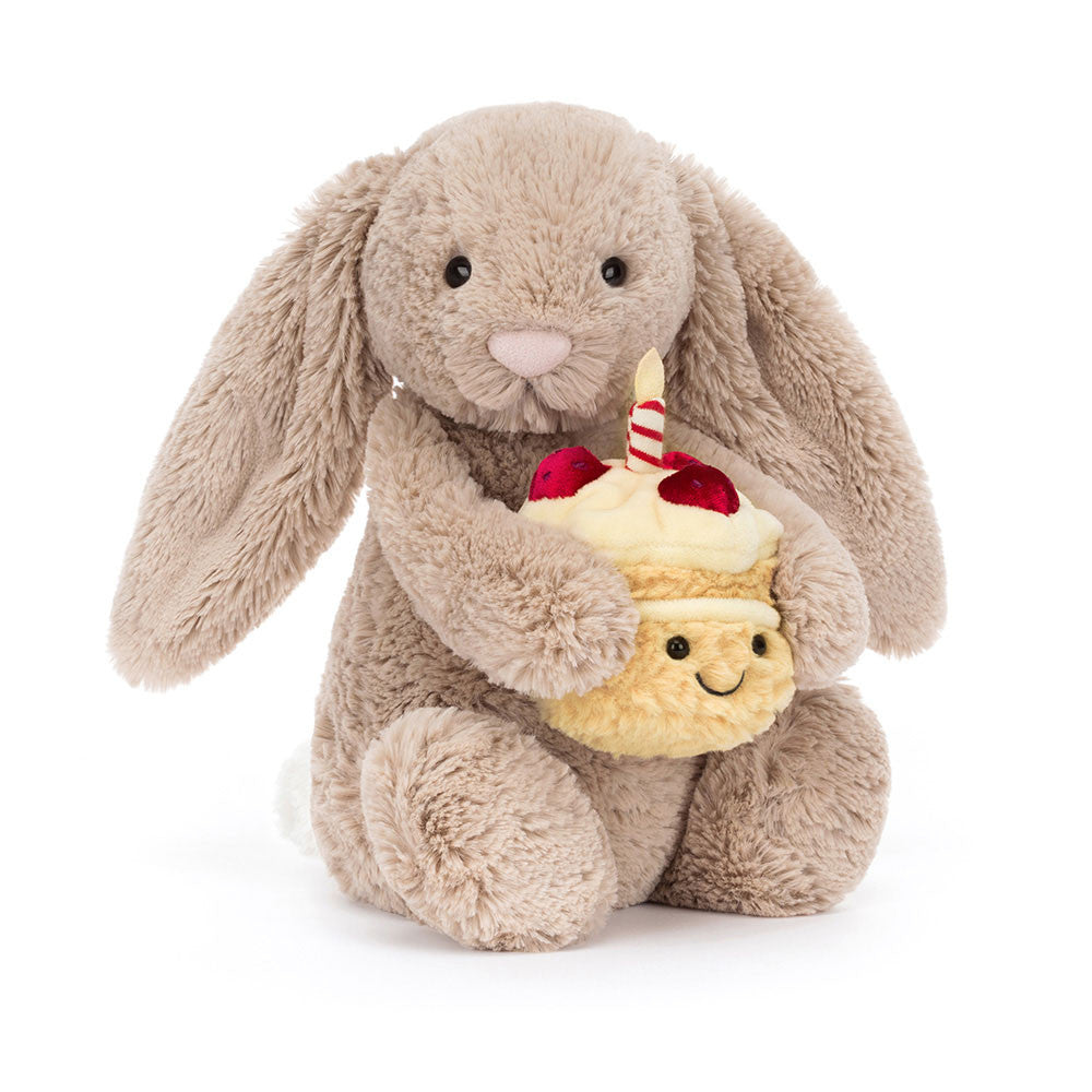 Bashful Beige Bunny 'Birthday' – Baby Go Round, Inc.