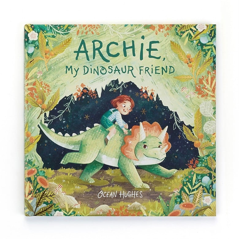 Archie, My Dinosaur Friend by Ocean Hughes for Jellycat
