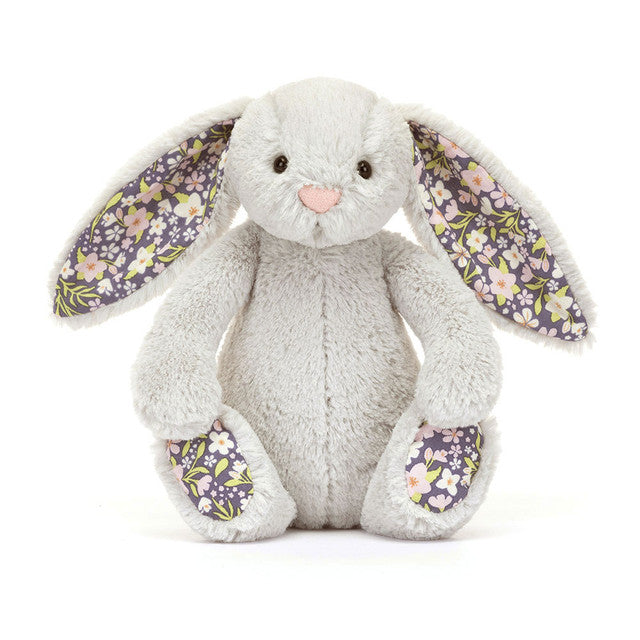 Jellcat Blossom Silver Bunny 'Bloom'- Small – Baby Go Round, Inc.