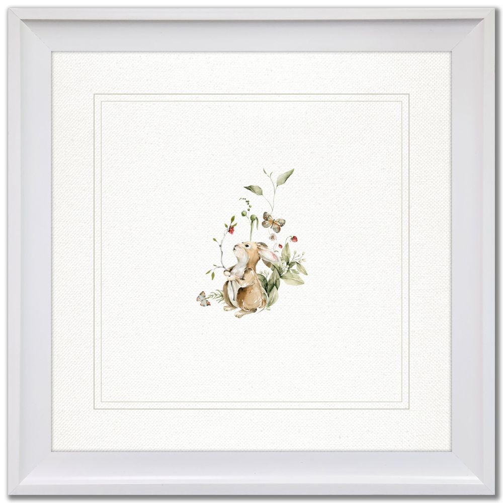 Streamlineart Framed Oliver Bunny